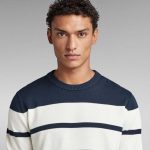 G-star raw irregular stripe sweater salu - Image 5