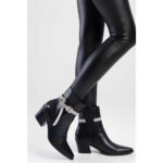Sissy Boy Ankle Boot Silver - Image 3