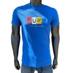 Pure Premium Block S/S Tee Blue - Image 3