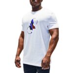 Pure Premium Camo Logo S/S Tee Wht - Image 3