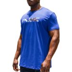 Pure Premium Deep Camo S/S Tee Indigo - Image 3