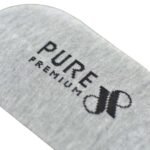 Pure Premium Secret Socks Light Grey - Image 3