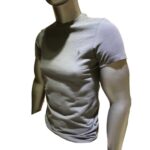 Pure Premium Basic R/N S/S Tee Grey - Image 3