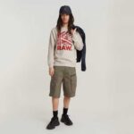 G-Star Raw Construction Sweater Wht - Image 3