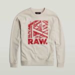 G-Star Raw Construction Sweater Wht - Image 4