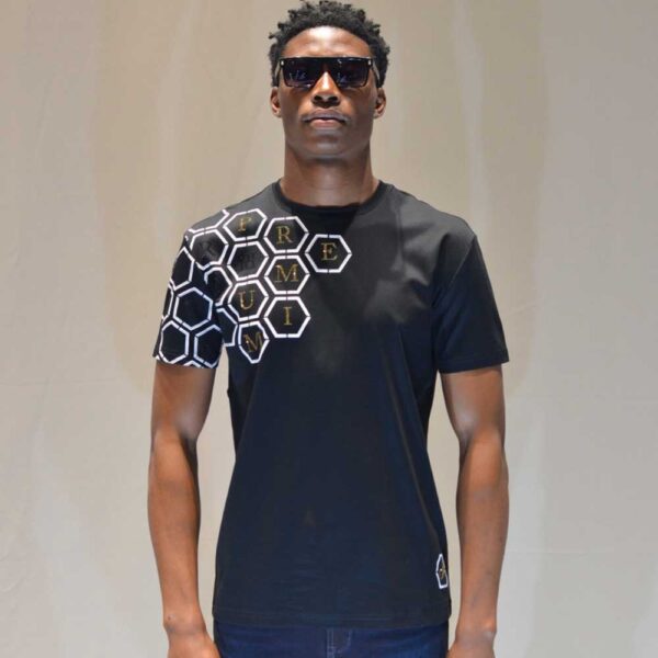 Pure Premium Hexx Tee Black