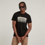 G-Star Raw Stacked Old Skool S/S Tee Blk