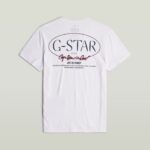 G-Star Raw Circle Back S/S Wht - Image 2