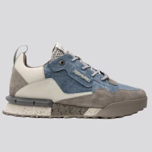 Replay Field Denim 1 Denim/Ltgrey