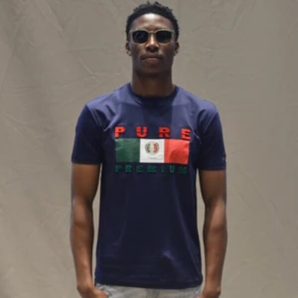 Pure Premium Fabio Tee Navy