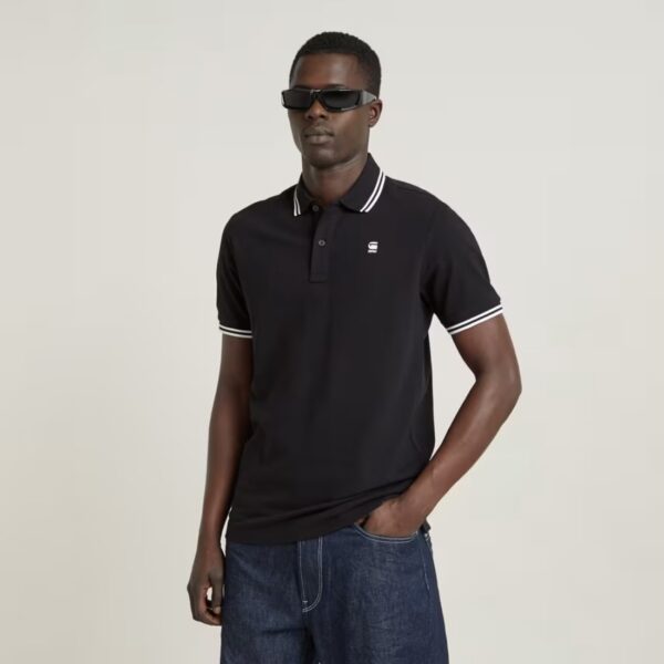 G-Star Raw Dunda Slim S/S Polo Dkblk