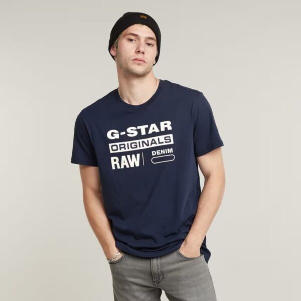 G-Star Raw Graphic 8 S/S Tee Satho Blue