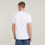 G-Star Raw Base Vneck Tee Wht - Image 2