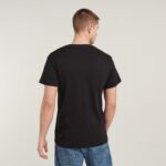 G-Star Raw Base Vneck Tee Dkblk - Image 2