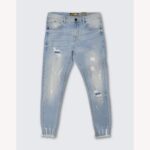 Pure Premium Alesso  Crop Jeans L.Blue