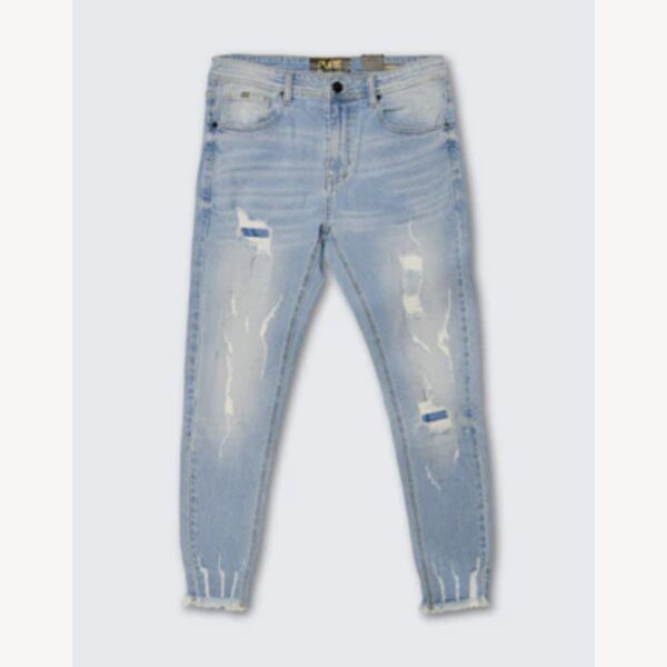 Pure Premium Alesso  Crop Jeans L.Blue