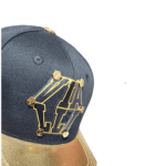 Vialli Golden Caps Blk/Gold - Image 2