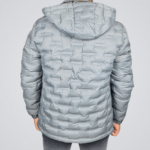 Pure Premium Flight Jacket Grey/Silver - Image 2