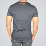 Enrico Coveri Mens S/S Tee Blk - Image 2