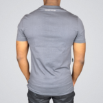 Enrico Coveri Mens S/S Tee Grey - Image 2