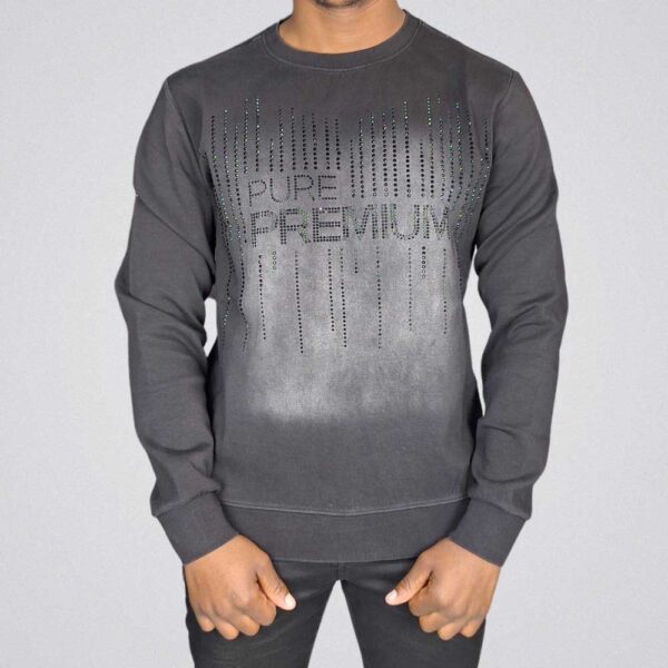 Pure Premium Crema Black Sweater