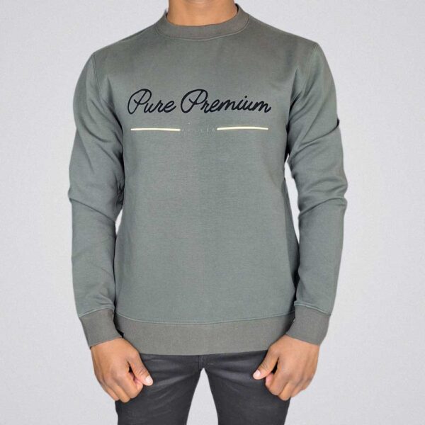 Pure Premium Caroza Dk Grey Sweater