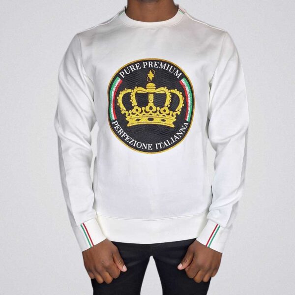 Pure Premium Arezzo White Sweater