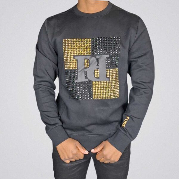 Pure Premium Bobbio Black Sweater