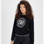 Sissy Boy Logo Sweater In Black Women