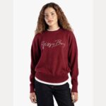 Sissy Boy Basic Knit Sweater Burgundy