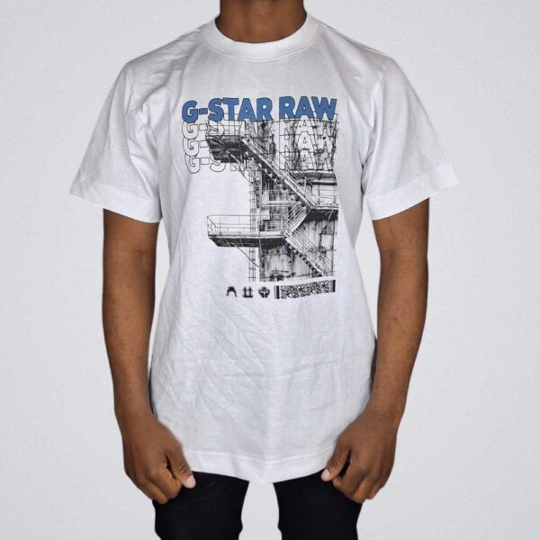 G-Star Raw Stairs Loose S/S Tee Wht