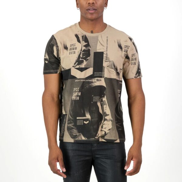 S.P.C.C Taupin S/S Tee Brwn