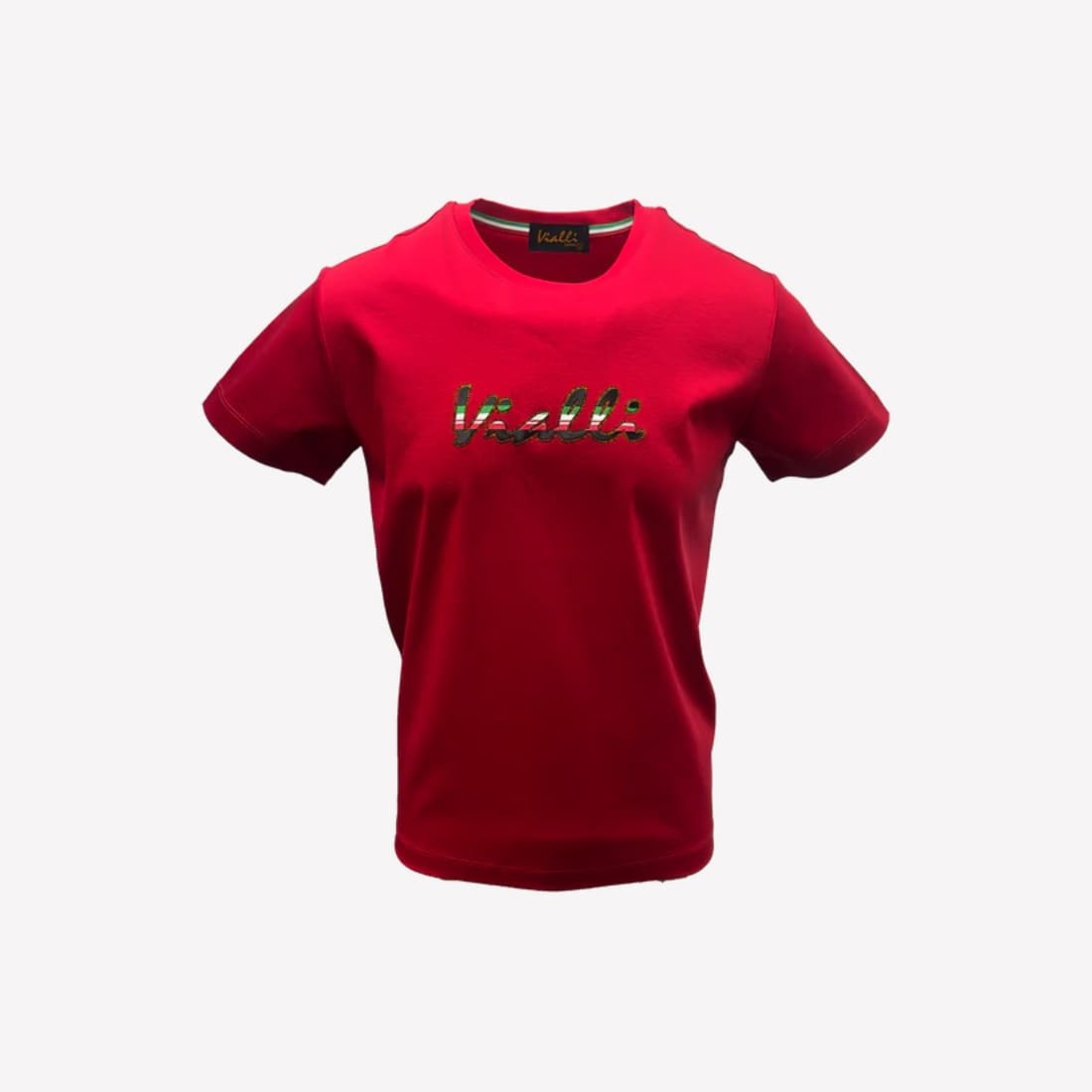 516-1797 Vialli Latch Tee Red - Image 1