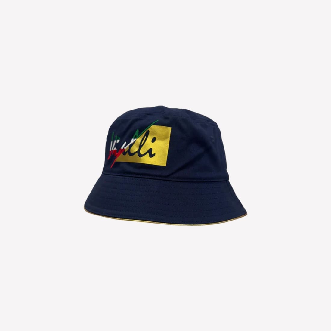 516-1824 Vialli Iyominio Bucket Hat Navy - Image 1