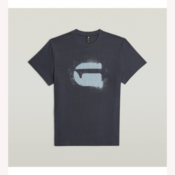 G-Star Raw Spray G Logo S/S Tee India In