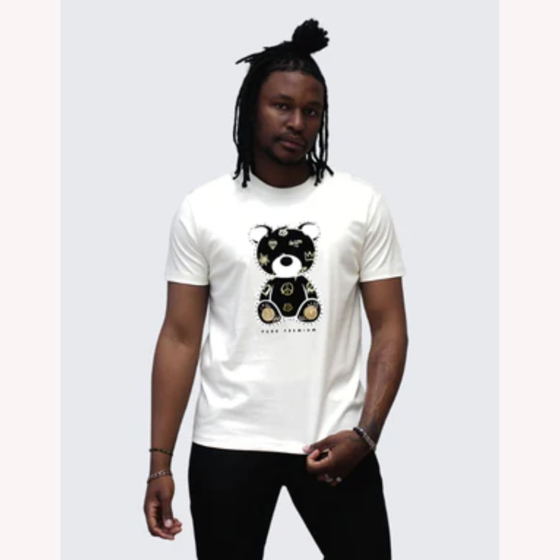 59-16 Pure Premium Santoro T-Shirt In Ecru - Image 1