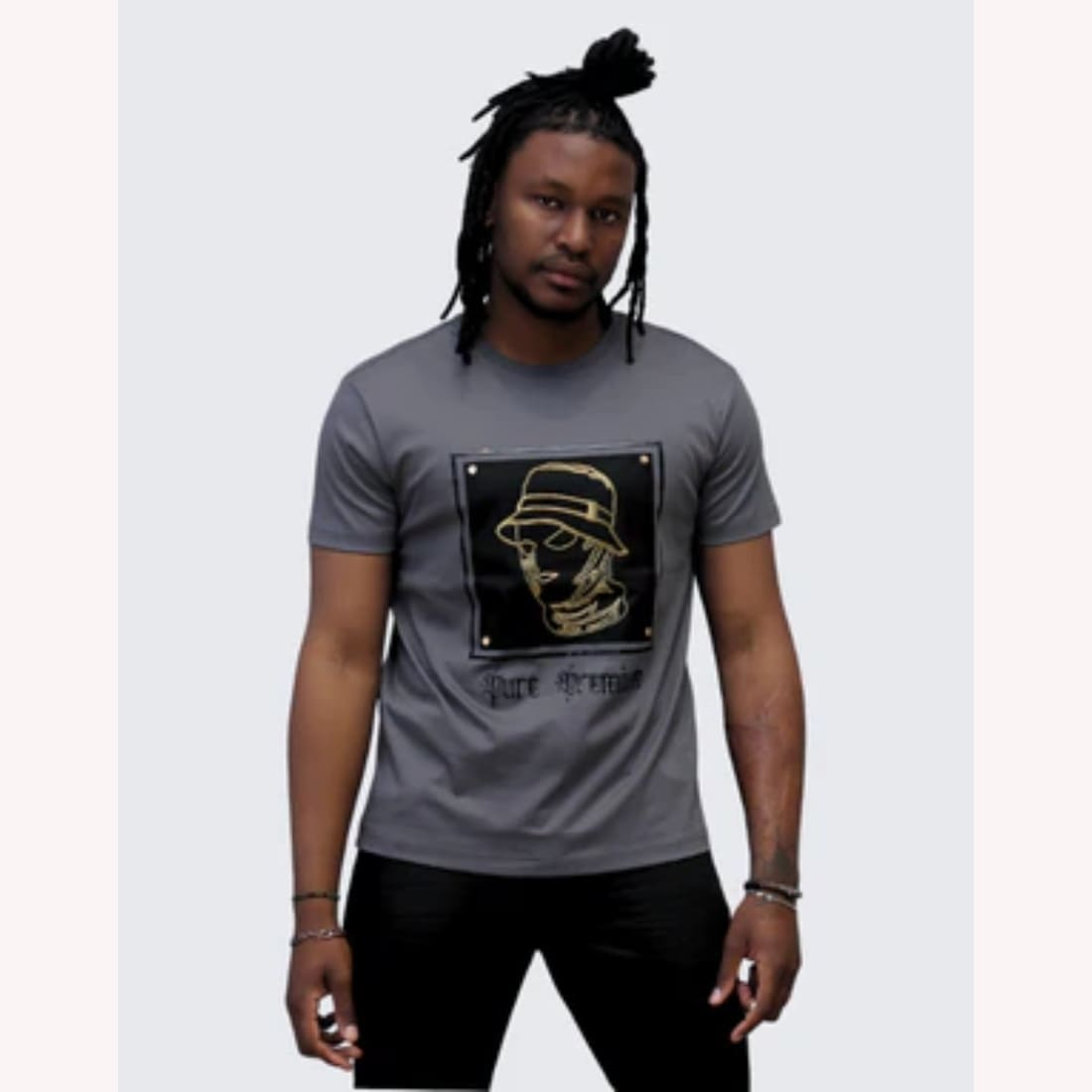 59-18 Pure Premium Crimine T-Shirt In Charc - Image 1