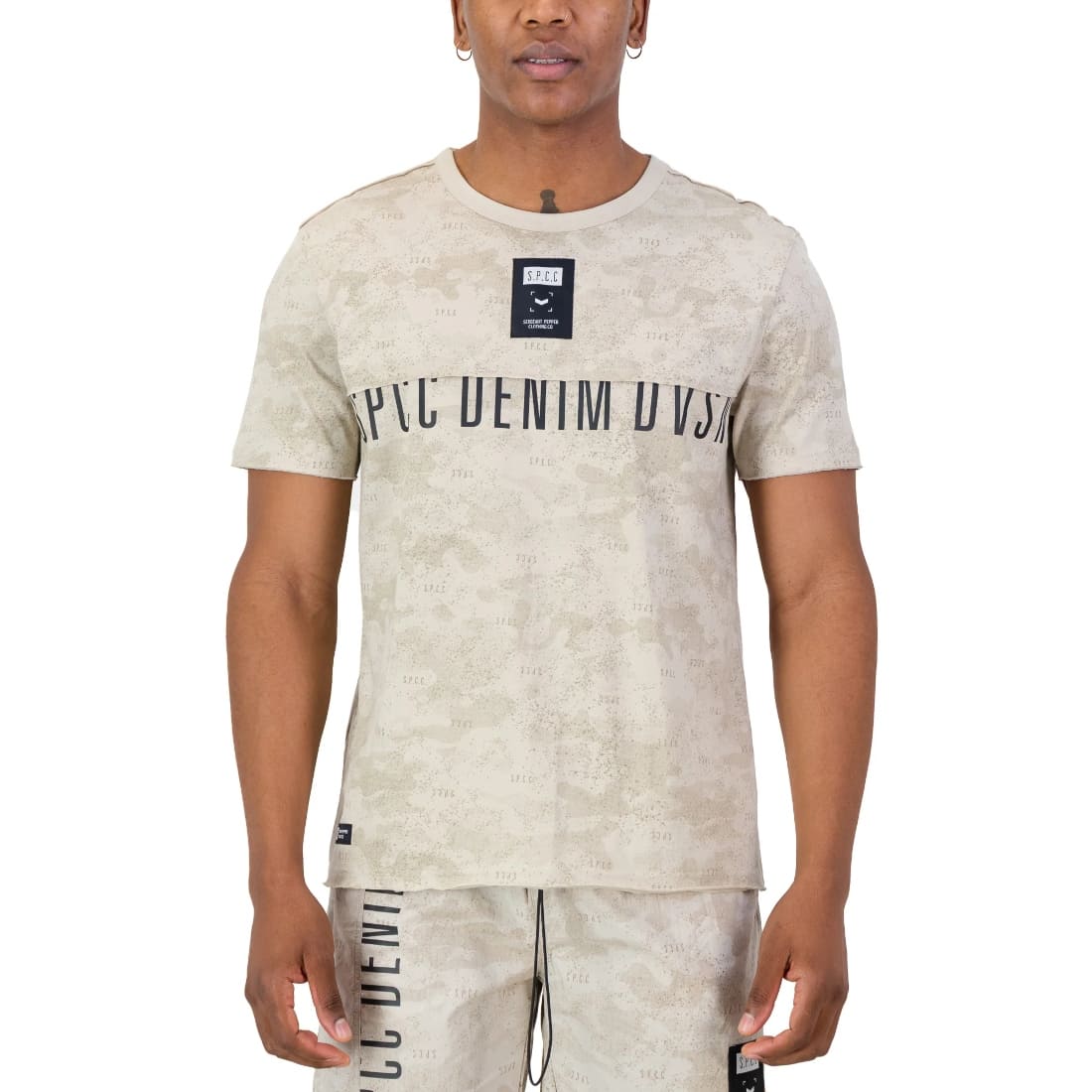 615-659 S.P.C.C Autry S/S Tee Stone - Image 1