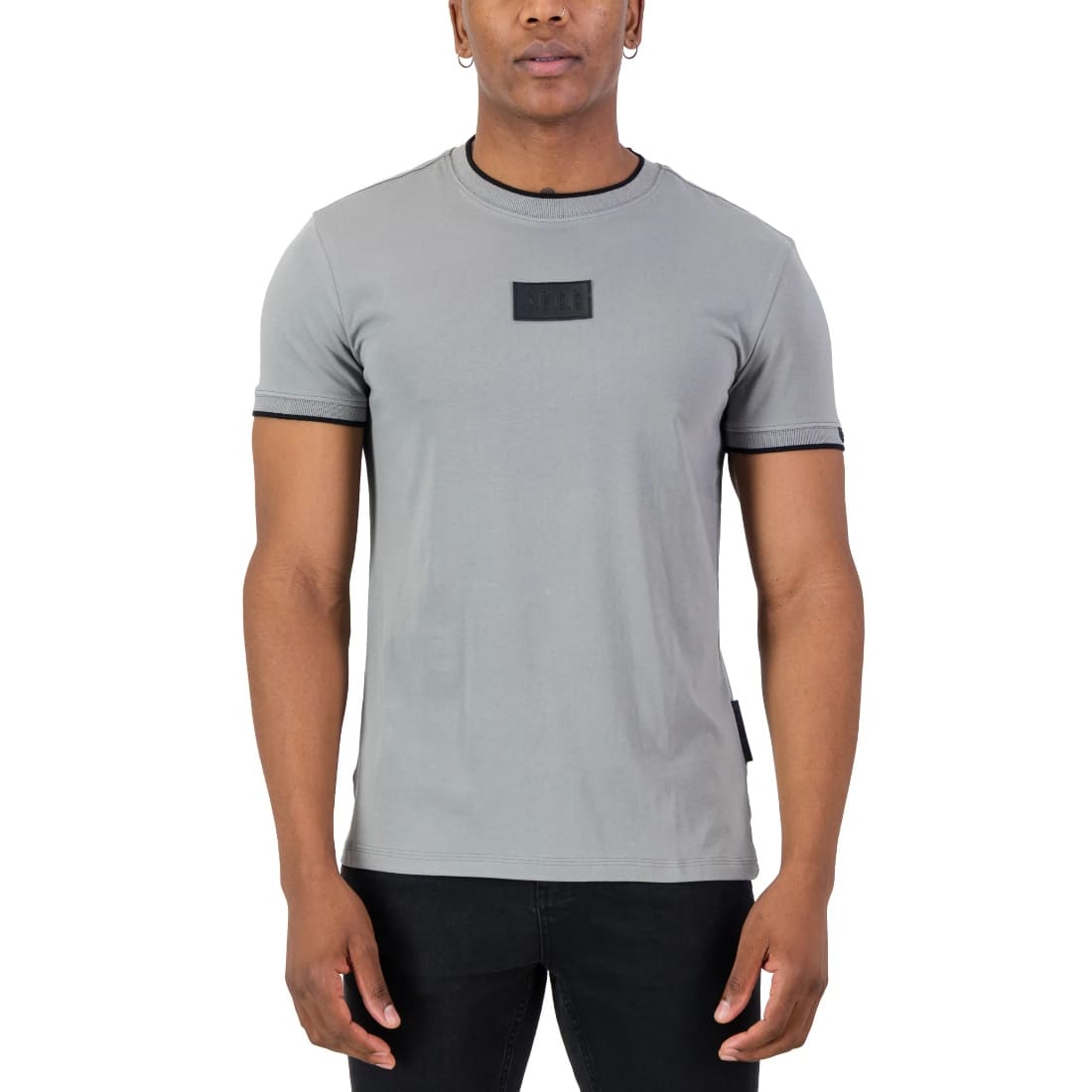 615-660 S.P.C.C Bentley S/S Tee Mid Grey - Image 1