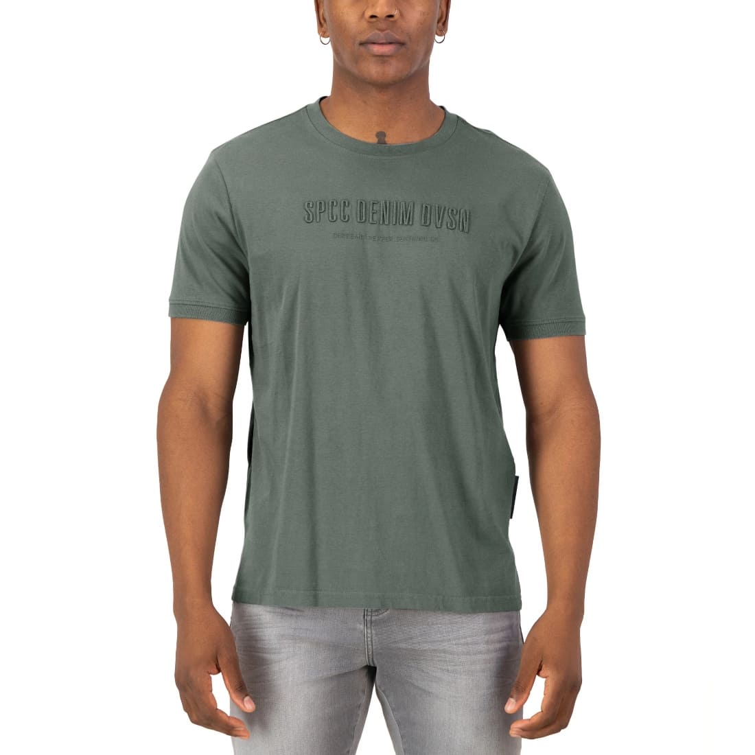 615-663 S.P.C.C Fogerty S/S Tee Light Fatigue - Image 1
