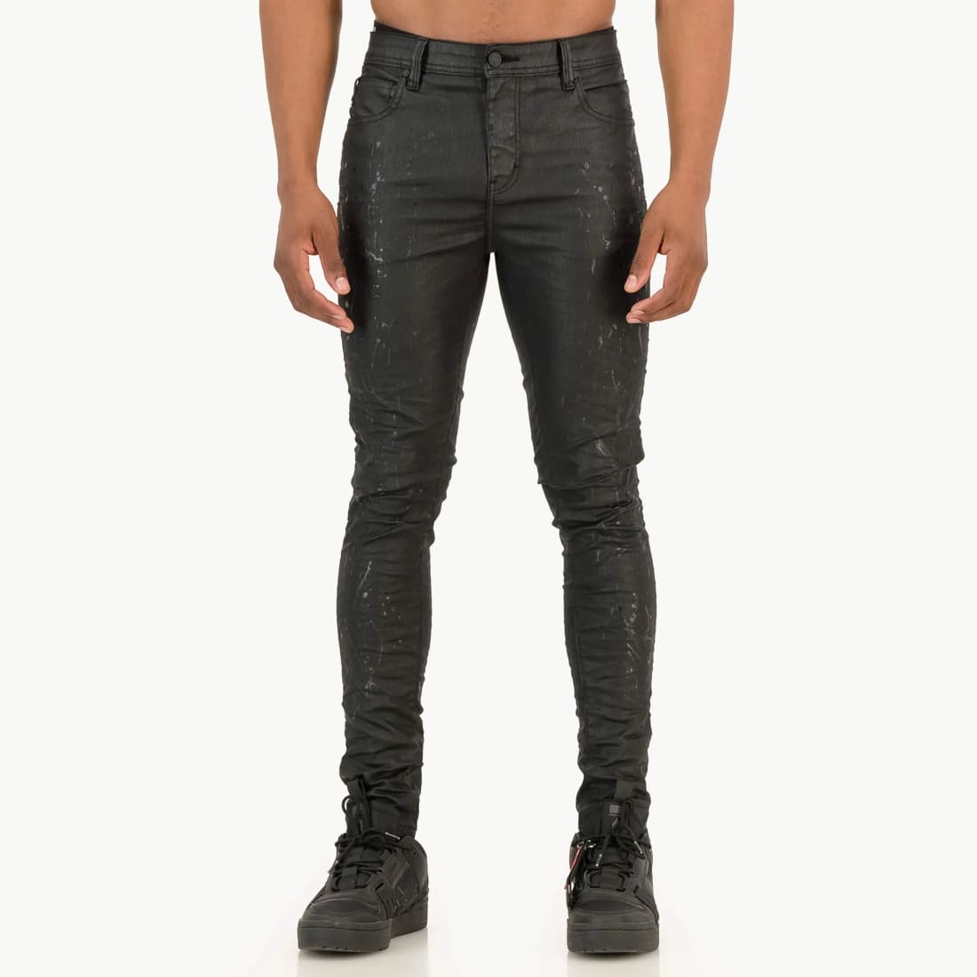 627-259 S.P.C.C Moonraker Jeans In Black For - Image 1