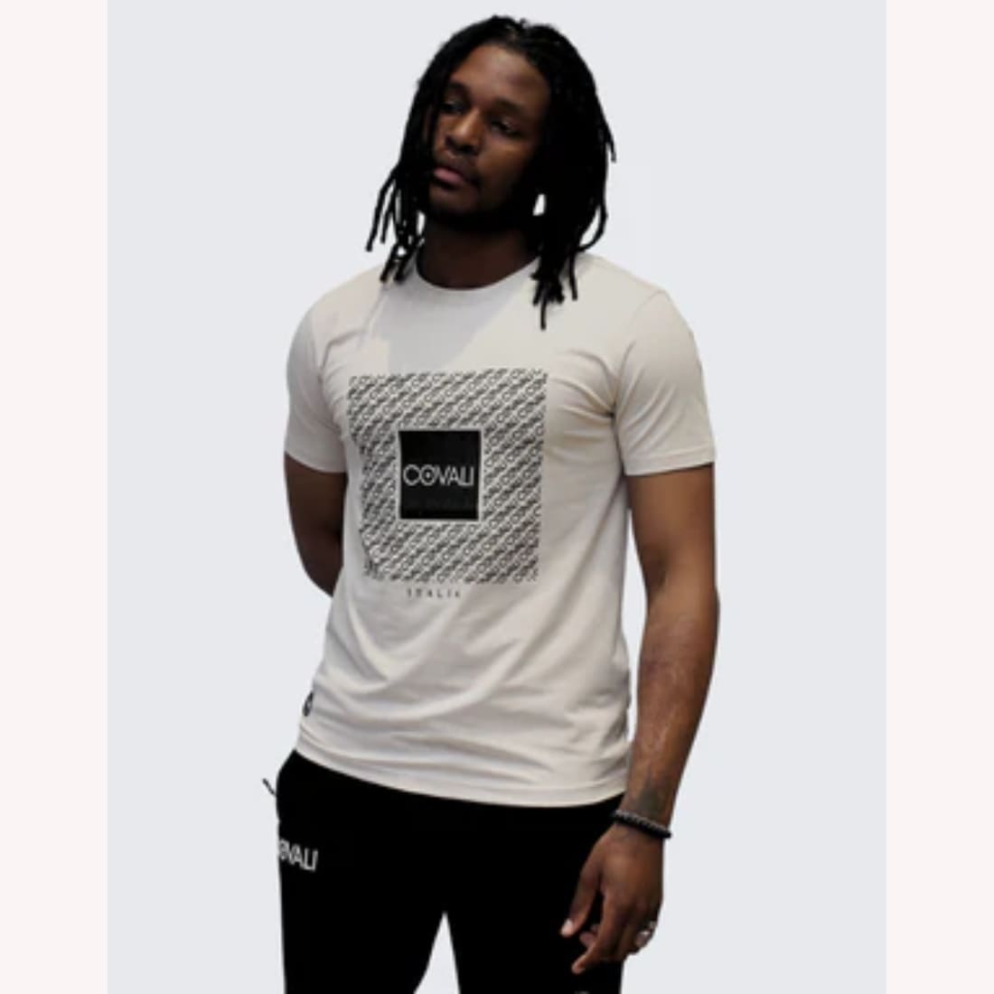 74-7 Covali Bose T-Shirt In Beige Men - Image 1