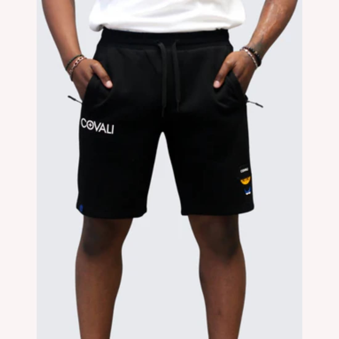 76-3 Covali Tipo V Shorts In Black Men - Image 1