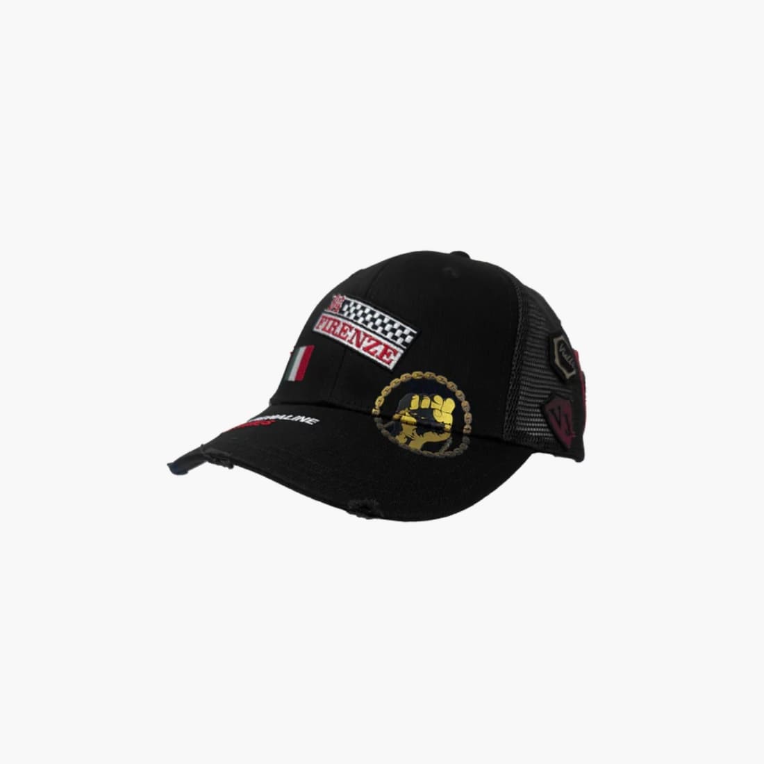 516-1835 Vialli Gustavo Cap Blk - Image 1