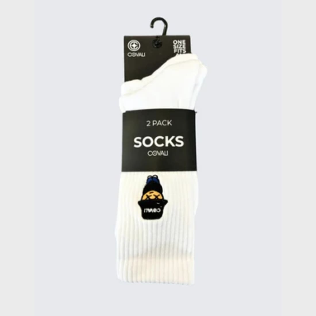 Covali Tipo Sock 2Pack Wht/Wht