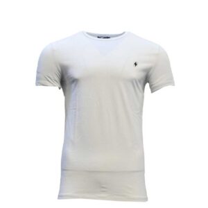 Pure Premium Basic R/N S/S Tee Wht