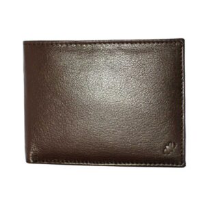 Pure Premium Nappa Matte Wallet – Brown