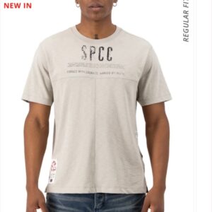 S.P.C.C Troy S/S Tee Light Stone