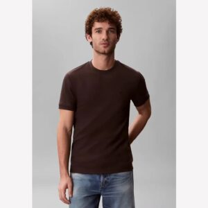 Calvin Klein Slim Micro Waffle S/S Tee D